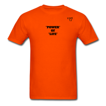 Load image into Gallery viewer, LIVE IT Unisex POWER OF LIFE original Classic T-Shirt - orange
