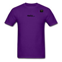 Load image into Gallery viewer, LIVE IT Pride Unisex HELLO GOODBYE original Classic T-Shirt - purple
