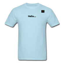 Load image into Gallery viewer, LIVE IT Pride Unisex HELLO GOODBYE original Classic T-Shirt - powder blue
