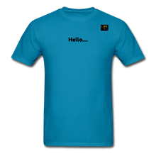 Load image into Gallery viewer, LIVE IT Pride Unisex HELLO GOODBYE original Classic T-Shirt - turquoise
