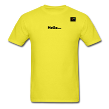 Load image into Gallery viewer, LIVE IT Pride Unisex HELLO GOODBYE original Classic T-Shirt - yellow
