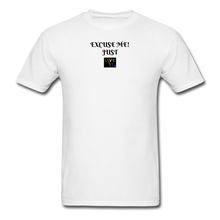 Load image into Gallery viewer, LIVE IT Pride Unisex EXCUSE ME JUST LIVE IT original Classic T-Shirt - white
