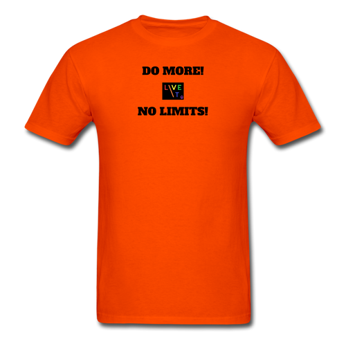 LIVE IT Pride Unisex DO MORE NO LIMITS original Classic T-Shirt - orange