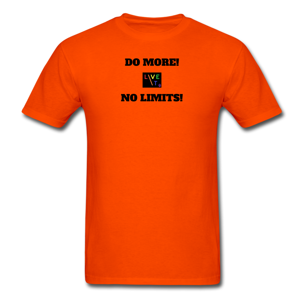 LIVE IT Pride Unisex DO MORE NO LIMITS original Classic T-Shirt - orange