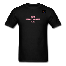 Load image into Gallery viewer, LIVE IT Pride Breast Cancer Unisex BEAT CLUB Original Classic T-Shirt - black
