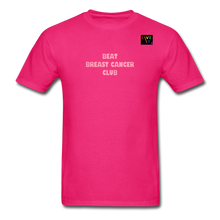 Load image into Gallery viewer, LIVE IT Pride Breast Cancer Unisex BEAT CLUB Original Classic T-Shirt - fuchsia
