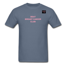 Load image into Gallery viewer, LIVE IT Breast Cancer Unisex BEAT CLUB original Classic T-Shirt - denim
