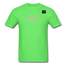 Load image into Gallery viewer, LIVE IT Breast Cancer Unisex BEAT CLUB original Classic T-Shirt - kiwi
