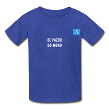 Load image into Gallery viewer, LIVE IT Kids Italia BE PAZZO DO MORE original Youth T-Shirt - royal blue
