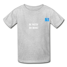 Load image into Gallery viewer, LIVE IT Kids Italia BE PAZZO DO MORE original Youth T-Shirt - heather gray
