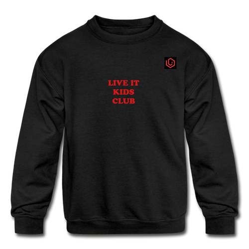 LIVE IT Kids KIDS CLUB original Crewneck Sweatshirt - black