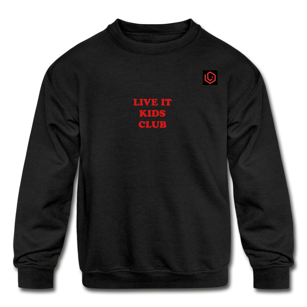 LIVE IT Kids KIDS CLUB original Crewneck Sweatshirt - black