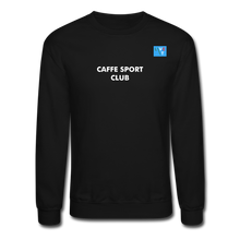 Load image into Gallery viewer, LIVE IT Italia Unisex CAFFE SPORT CLUB original Crewneck Sweatshirt - black
