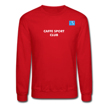 Load image into Gallery viewer, LIVE IT Italia Unisex CAFFE SPORT CLUB original Crewneck Sweatshirt - red
