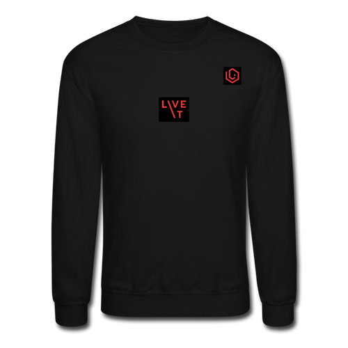 LIVE IT Unisex original Crewneck Sweatshirt - black