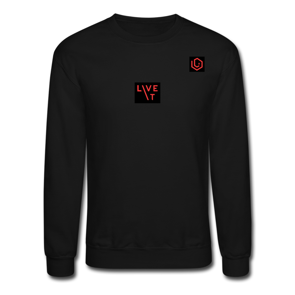 LIVE IT Unisex original Crewneck Sweatshirt - black