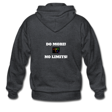 Load image into Gallery viewer, LIVE IT Pride Unisex DO MORE NO LIMITS original ZIP Hoodie - deep heather
