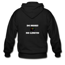 Load image into Gallery viewer, LIVE IT Pride Unisex DO MORE NO LIMITS original ZIP Hoodie - black
