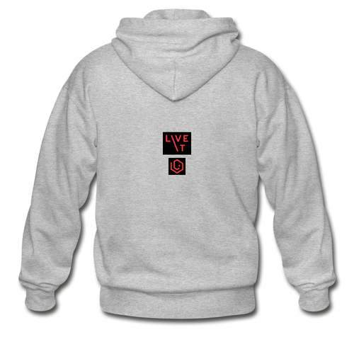 LIVE IT Unisex original ZIP Hoodie - heather gray