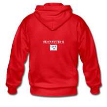 Load image into Gallery viewer, LIVE IT Unisex GRATITUDE original ZIP Hoodie - red
