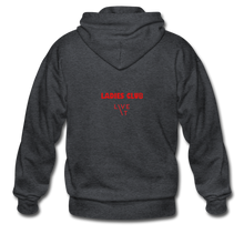 Load image into Gallery viewer, LIVE IT Women&#39;s &quot;LADIES CLUB&quot; original ZIP Hoodie - deep heather
