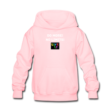 Load image into Gallery viewer, LIVE IT Kids DO MORE NO LIMITS original Hoodie - pink
