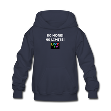 Load image into Gallery viewer, LIVE IT Kids DO MORE NO LIMITS original Hoodie - navy
