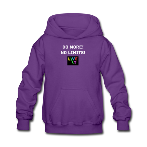 LIVE IT Kids DO MORE NO LIMITS original Hoodie - purple