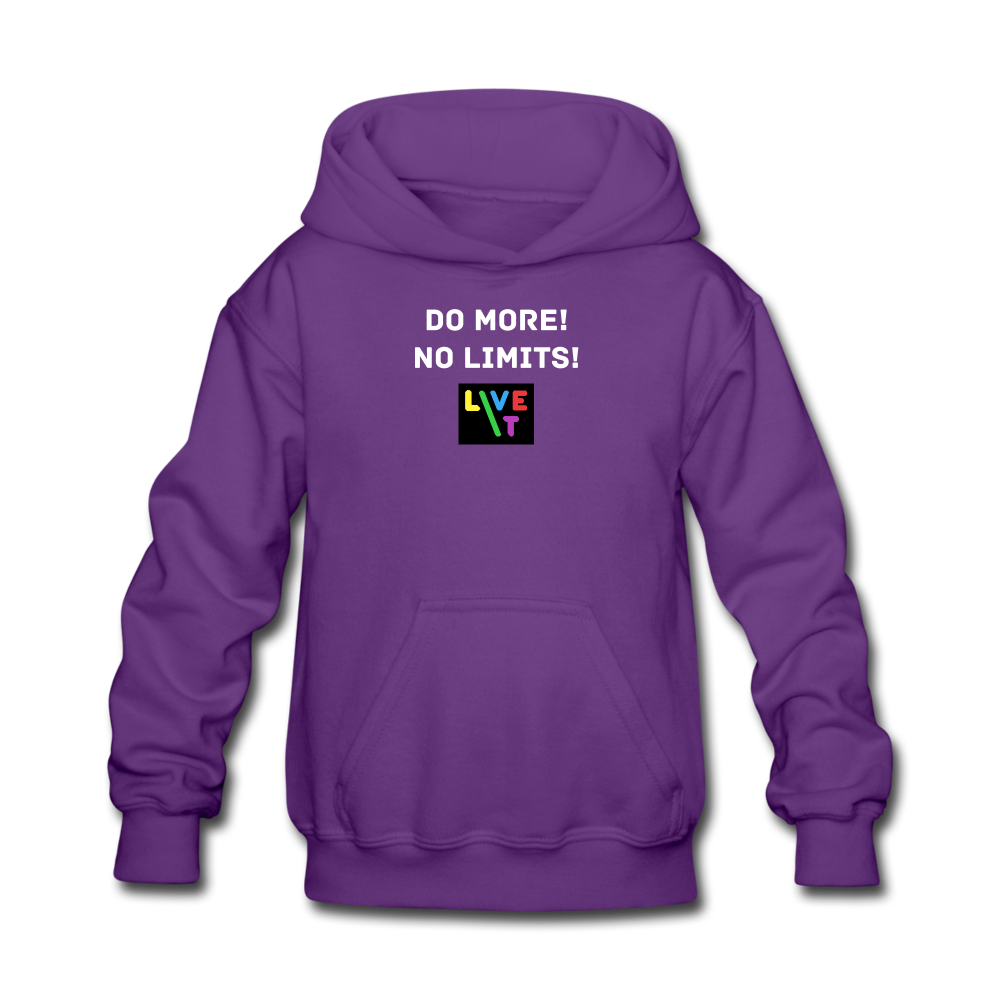 LIVE IT Kids DO MORE NO LIMITS original Hoodie - purple