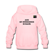 Load image into Gallery viewer, LIVE IT Kids AGE OF INNOCENCE IS BACK original Hoodie - pink
