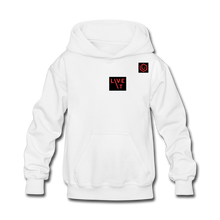 Load image into Gallery viewer, LIVE IT Kids original Hoodie - white
