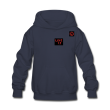 Load image into Gallery viewer, LIVE IT Kids original Hoodie - navy
