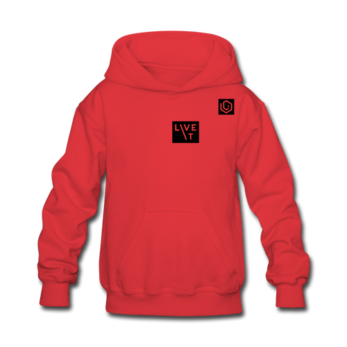 LIVE IT Kids original Hoodie - red