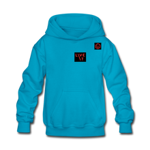 Load image into Gallery viewer, LIVE IT Kids original Hoodie - turquoise
