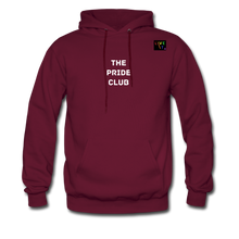 Load image into Gallery viewer, LIVE IT Pride Unisex &quot;PRIDE CLUB&quot; original Hoodie - burgundy
