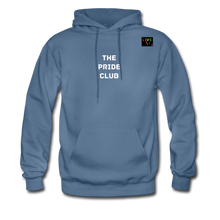 Load image into Gallery viewer, LIVE IT Pride Unisex &quot;PRIDE CLUB&quot; original Hoodie - denim blue
