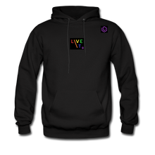 Load image into Gallery viewer, LIVE IT Pride Unisex original Hoodie - black
