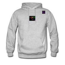 Load image into Gallery viewer, LIVE IT Pride Unisex original Hoodie - heather gray
