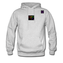 Load image into Gallery viewer, LIVE IT Pride Unisex original Hoodie - ash 
