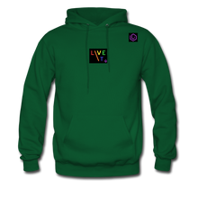 Load image into Gallery viewer, LIVE IT Pride Unisex original Hoodie - forest green
