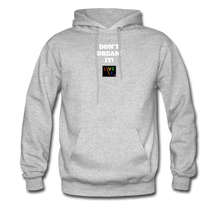 Load image into Gallery viewer, LIVE IT Pride Unisex DON&#39;T DREAM IT original Hoodie - heather gray
