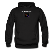 Load image into Gallery viewer, LIVE IT Pride Unisex GRATITUDE original Hoodie - black
