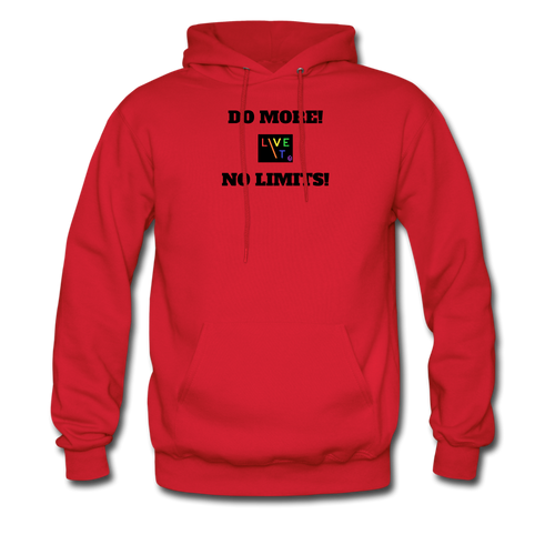 LIVE IT Pride Unisex DO MORE NO LIMITS original Hoodie - red