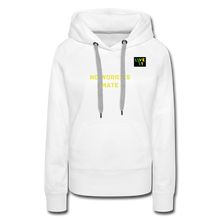 Load image into Gallery viewer, LIVE IT Aussie Women&#39;s NO WORRIES MATE Women&#39;s original Hoodie - white
