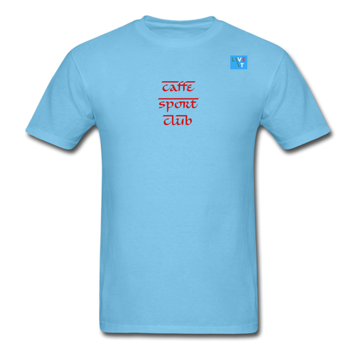 LIVE IT Italia Unisex CAFFE SPORT CLUB original Classic T-Shirt - aquatic blue