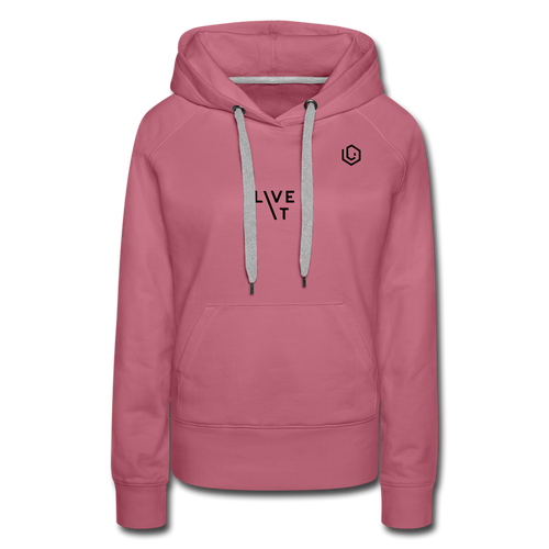 LIVE IT Women's original Women's Hoodie - mauve