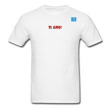 Load image into Gallery viewer, LIVE IT Italia Unisex TI AMO original Classic T-Shirt - white
