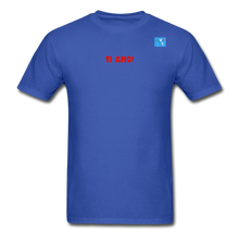 Load image into Gallery viewer, LIVE IT Italia Unisex TI AMO original Classic T-Shirt - royal blue
