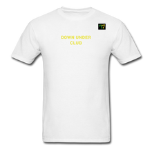 Load image into Gallery viewer, LIVE IT Aussie Unisex DOWN UNDER CLUB original Classic T-Shirt - white
