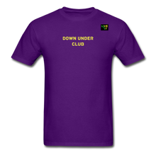 Load image into Gallery viewer, LIVE IT Aussie Unisex DOWN UNDER CLUB original Classic T-Shirt - purple
